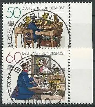 DEUTSCHLAND 1979 Mi-Nr. 1011/12 o used - aus Abo