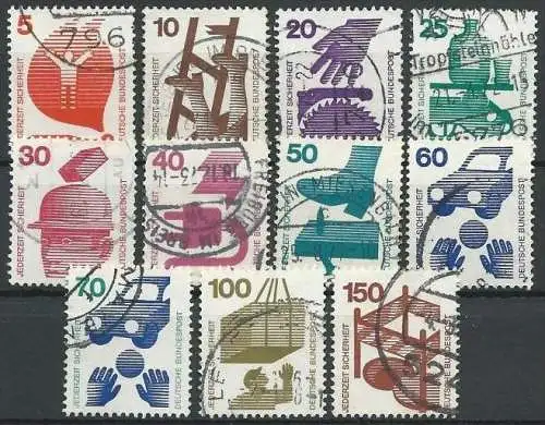 DEUTSCHLAND 1971 Mi-Nr. 694/03 A o used