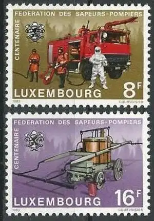 LUXEMBURG 1983 Mi-Nr. 1068/69 ** MNH