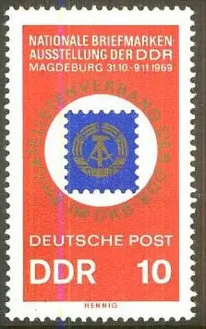 DDR 1969 Mi-Nr. 1477 ** MNH