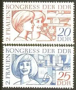 DDR 1969 Mi-Nr. 1474/75 ** MNH