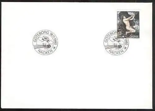 SCHWEDEN 1980 Mi-Nr. 1128 FDC