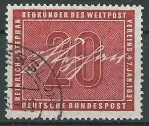 DEUTSCHLAND 1956 Mi-Nr. 227 o used