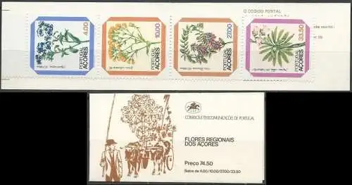 AZOREN 1982 Mi-Nr. MH 2 Markenheft/booklet ** MNH