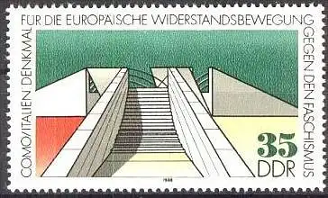 DDR 1988 Mi-Nr. 3196 ** MNH