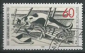 DEUTSCHLAND 1989 Mi-Nr. 1410 o used - aus Abo