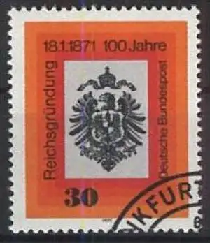 DEUTSCHLAND 1971 Mi-Nr. 658 o used - aus Abo