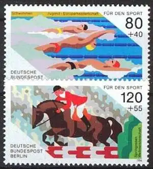 BERLIN 1986 Mi-Nr. 751/52 ** MNH