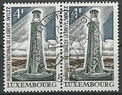 LUXEMBURG 1973 Mi-Nr. 870 2x o used