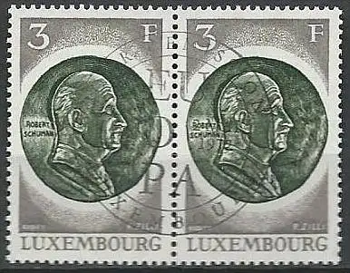 LUXEMBURG 1972 Mi-Nr. 849 2x o used