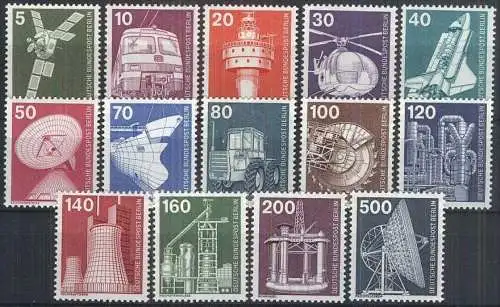 BERLIN 1975 Mi-Nr. 494/07 ** MNH