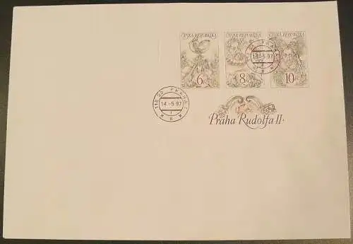 TSCHECHISCHE REPUBLIK 1997 Mi-Nr. Block 4 FDC