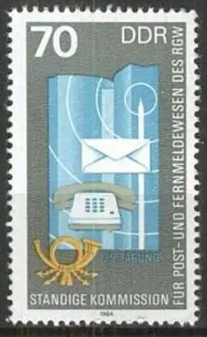 DDR 1984 Mi-Nr. 2873 ** MNH