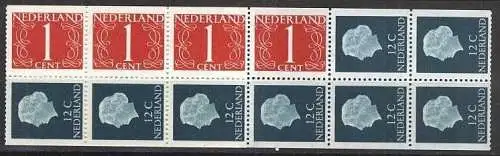 Niederlande Heftchenblatt 1969 Mi-Nr. 8 x ** MNH