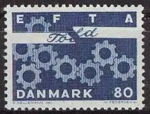 DÄNEMARK 1967 Mi-Nr. 450x ** MNH