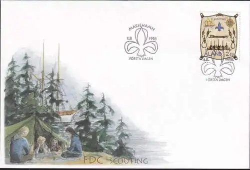 ALAND 1998 Mi-Nr. 144 FDC