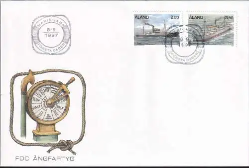 ALAND 1997 Mi-Nr. 131/32 FDC