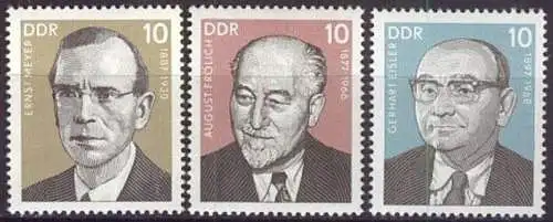 DDR 1977 Mi-Nr. 2264/66 ** MNH