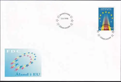 ALAND 1995 Mi-Nr. 99 FDC