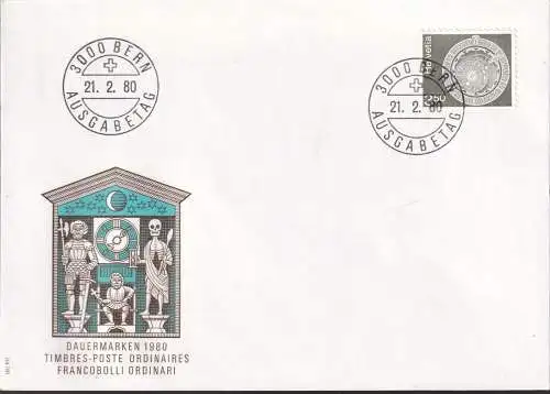 SCHWEIZ 1980 Mi-Nr. 1169 FDC