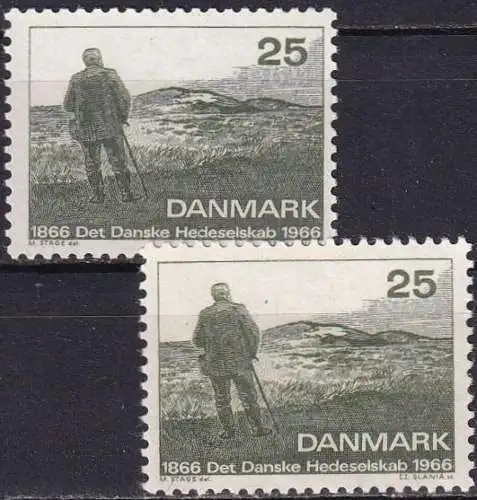 DÄNEMARK 1966 Mi-Nr. 440xy ** MNH