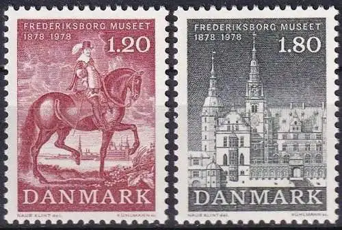 DÄNEMARK 1978 Mi-Nr. 660/61 ** MNH