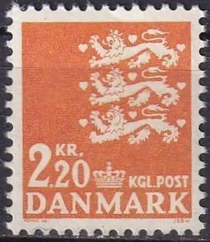DÄNEMARK 1967 Mi-Nr. 461 ** MNH