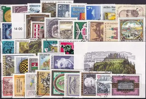 ÖSTERREICH 1985 Mi-Nr. 1799-1835 o used kompletter Jahrgang/complete year
