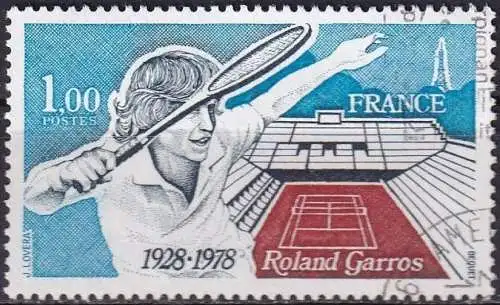 FRANKREICH 1978 Mi-Nr. 2102 o used