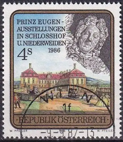 ÖSTERREICH 1986 Mi-Nr. 1845 o used - aus Abo