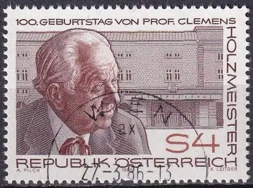 ÖSTERREICH 1986 Mi-Nr. 1843 o used - aus Abo