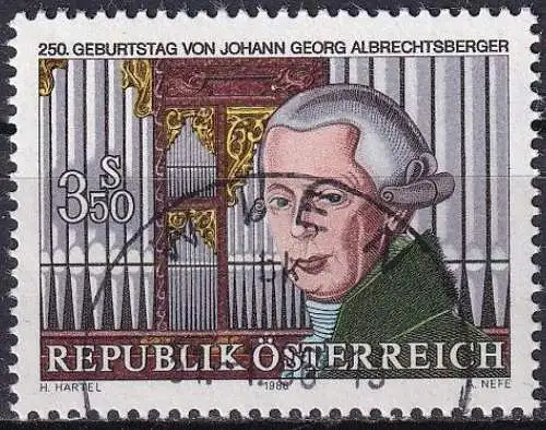 ÖSTERREICH 1986 Mi-Nr. 1839 o used - aus Abo