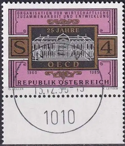 ÖSTERREICH 1985 Mi-Nr. 1835 o used - aus Abo