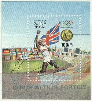 Guinea-Bissau  Nr 825 (Block 261) Rundstempel (Datum und/oder Ort klar)