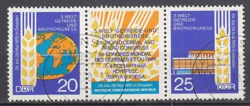 DDR 1575-1576 DS Dreierstreifen gestempelt Bedarf (1097B)