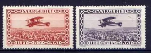 Saargebiet Nr.126/7      **  MNH          (230)