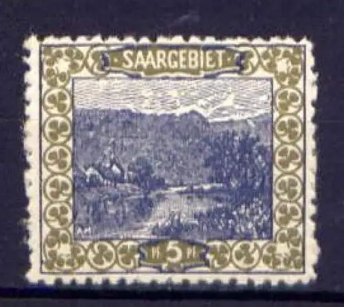 Saargebiet Nr.53      **  MNH            (199)