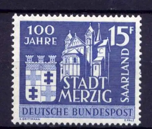 Saar Nr.401            **  MNH               (204)