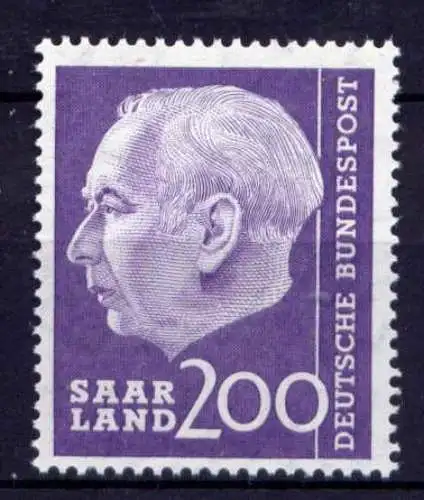 Saar Nr.399            **  MNH               (201)