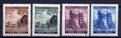 Deutsches Reich Böhmen und Mähren Nr.75/8        **  MNH        (324)