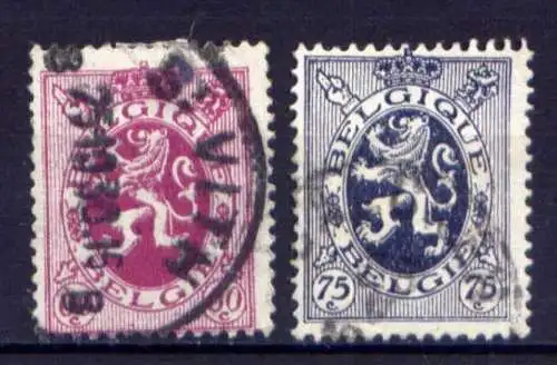 Belgien Nr.278/9          O  used            (1861)