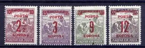 Ungarn Porto Nr.70/3        *  unused        (2468)