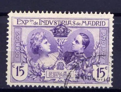 Spanien Nr.A I b        O  used      (1117)