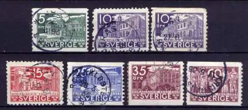 Schweden Nr. 221/6       O  used       (1669)