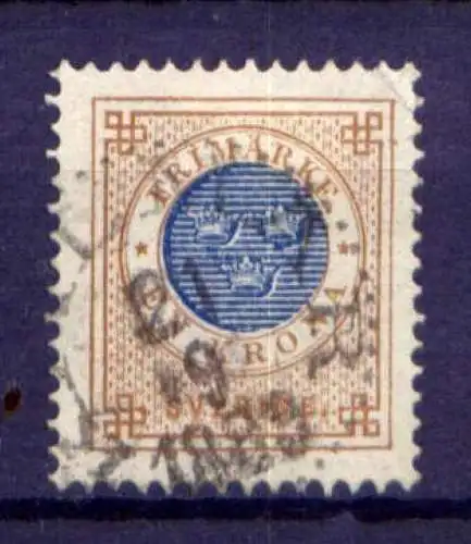 Schweden Nr. 37       O  used       (1655)