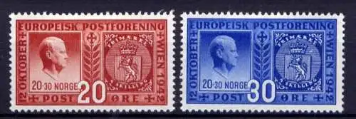 Norwegen Nr.274/5         *  unused            (1406)
