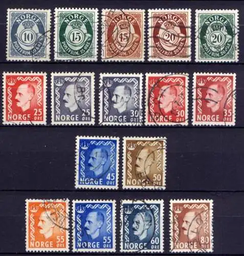 Norwegen Nr.357/68         O  used            (1377)