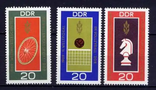 (25439) DDR Nr.1491/2                    **  postfrisch