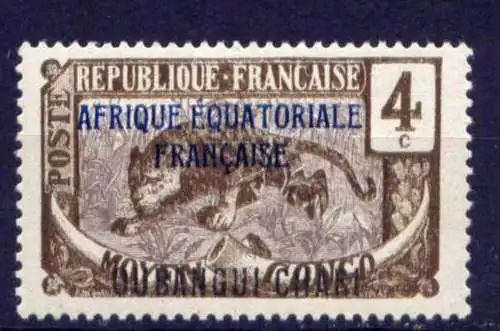 Französisch Äquatorialafrika Nr.13        **  MNH       (001)