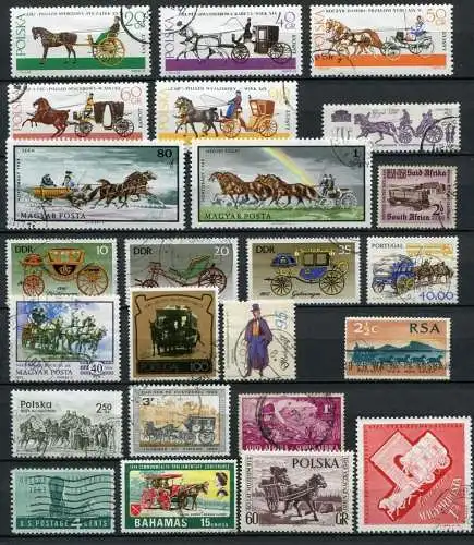 Motiv - Lot / Sammlung Kutschen       (054)  carriages